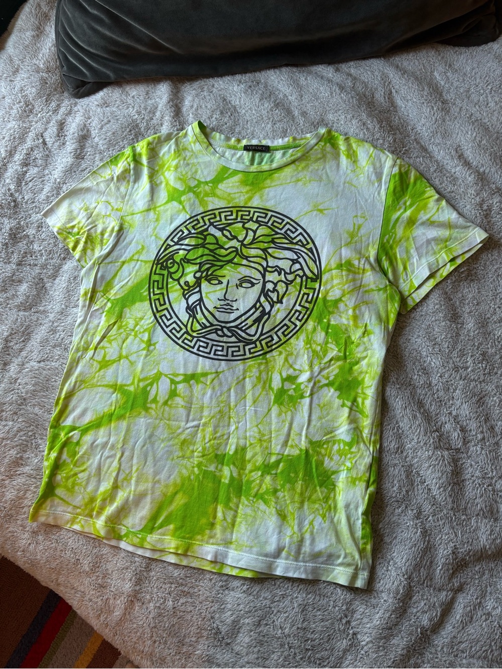Versace Tie-Dye Medusa Graphic Tee